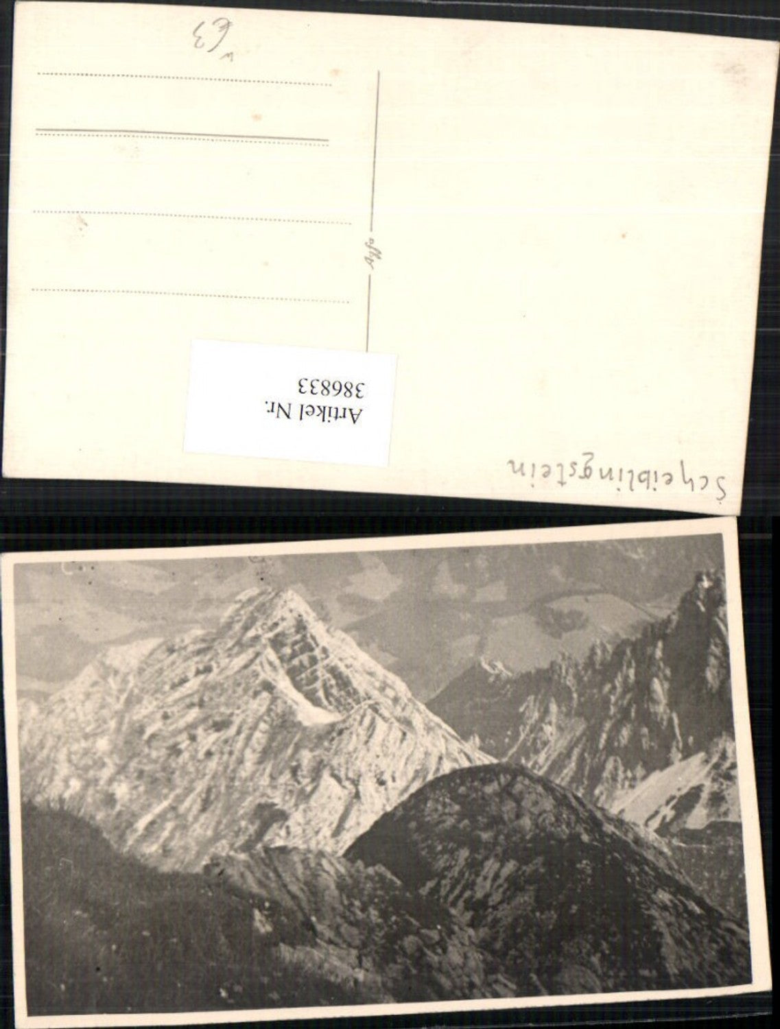 386833,Scheiblingstein b. Lunz am See Bergkulisse