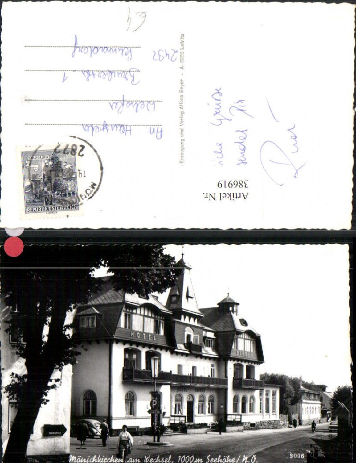386919,Mönichkirchen am Wechsel Hotel Binder