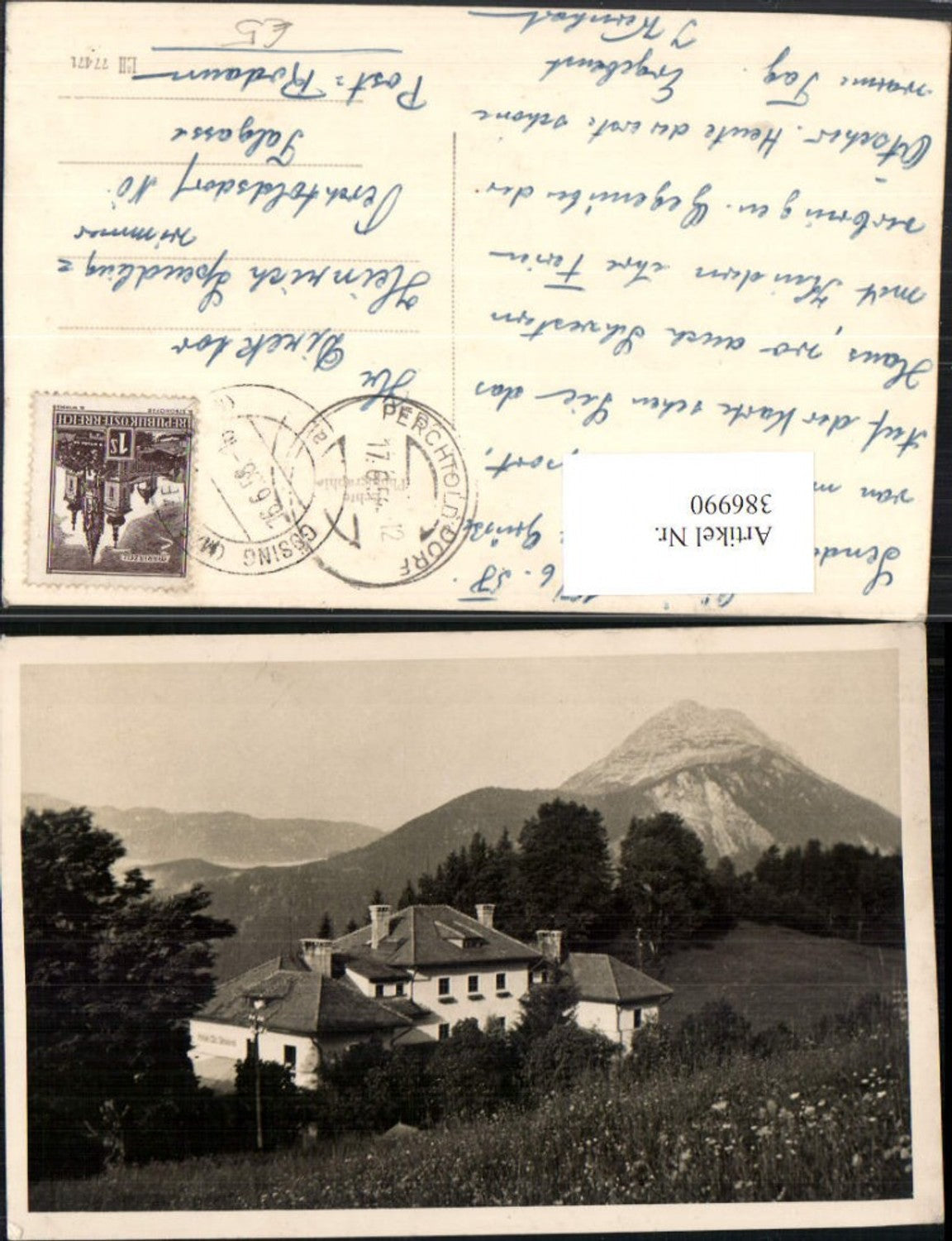 386990,Gösing an d. Mariazellerbahn Hotel Bergkulisse