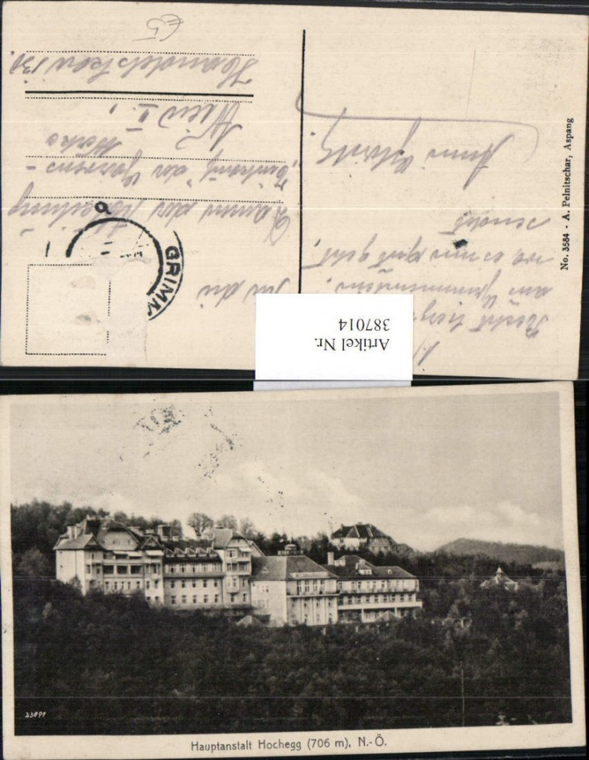 387014,Hauptanstalt Hochegg b. Grimmenstein