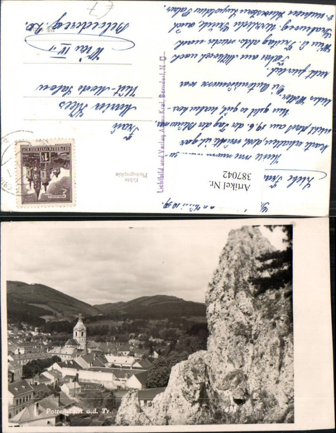 387042,Pottenstein an d. Triesting Teilansicht