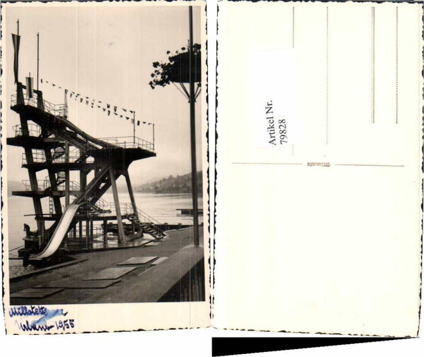 79828, Millstatt am Millstättersee, diving tower, lido