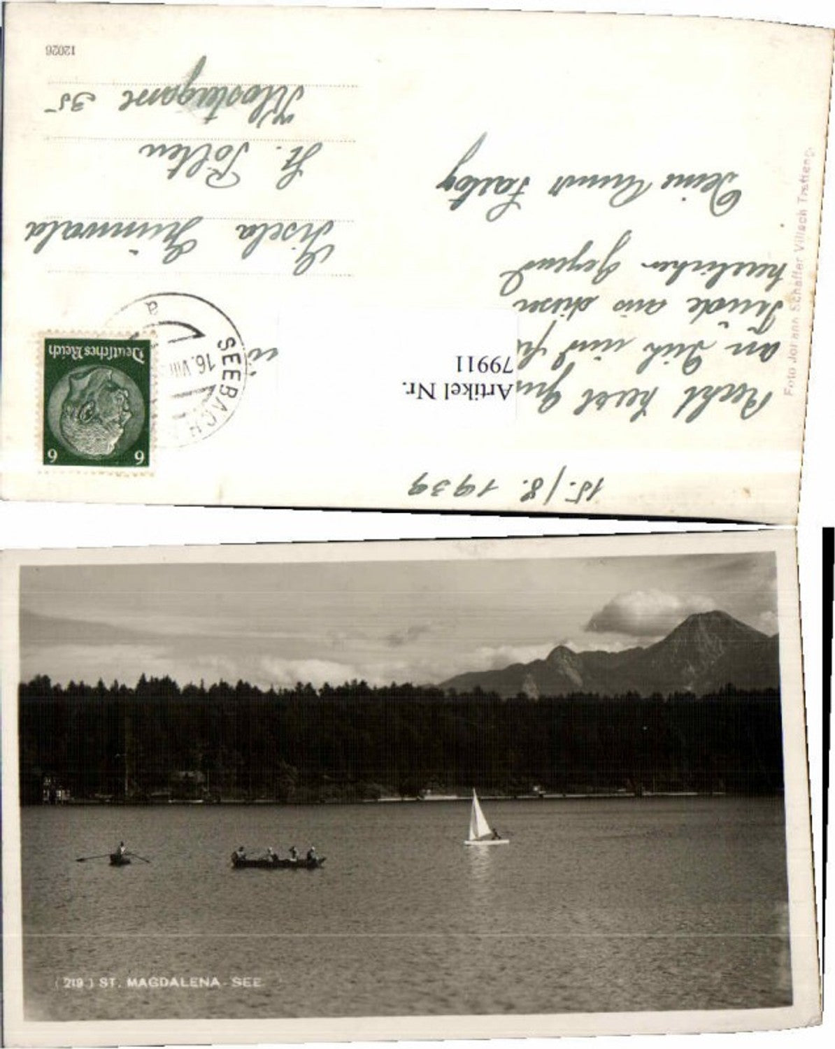 79911,St Magdalenasee bei Villach Seebach St Magdalena