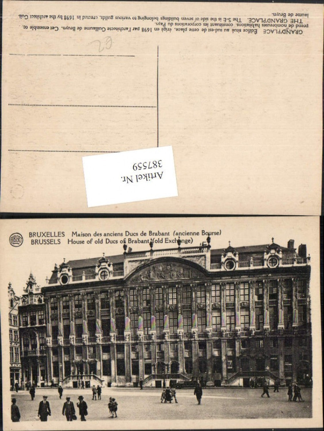 387559,Belgium Bruxelles Brüssel Maison des anciens Ducs de Brabant Gebäude