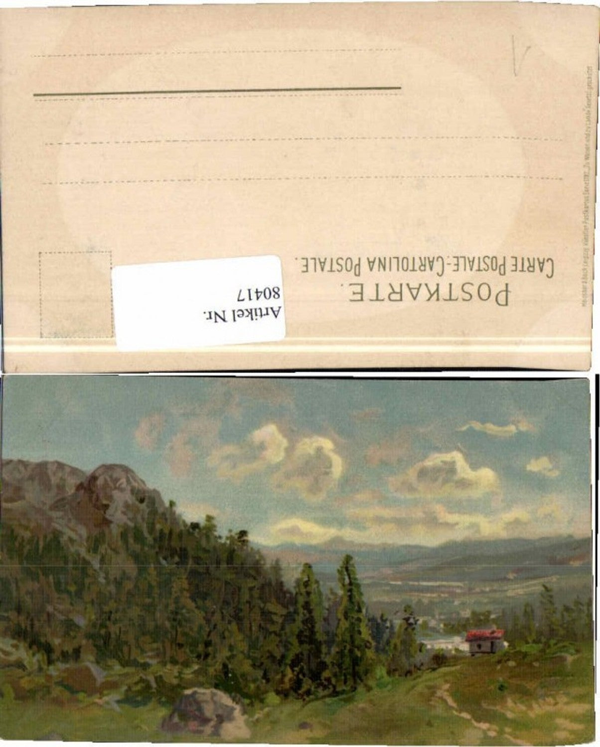 80417,Meissner & Buch 1182 Landschaft zu Wasser zu Lande