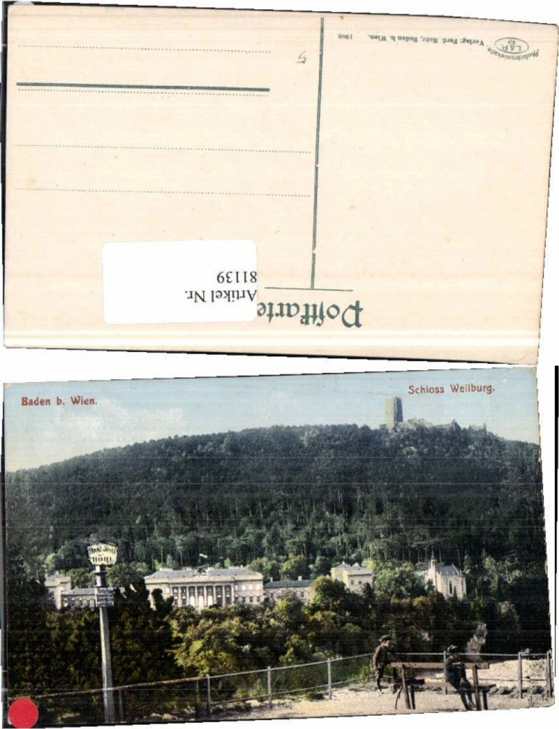 81139,Baden b. Wien Weilburg Franz Josef Höhe