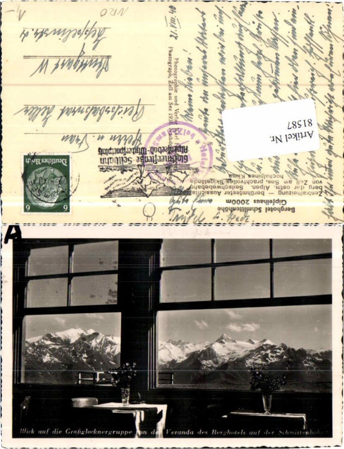 81587,Veranda Berghotel Schmittenhöhe Zell am See