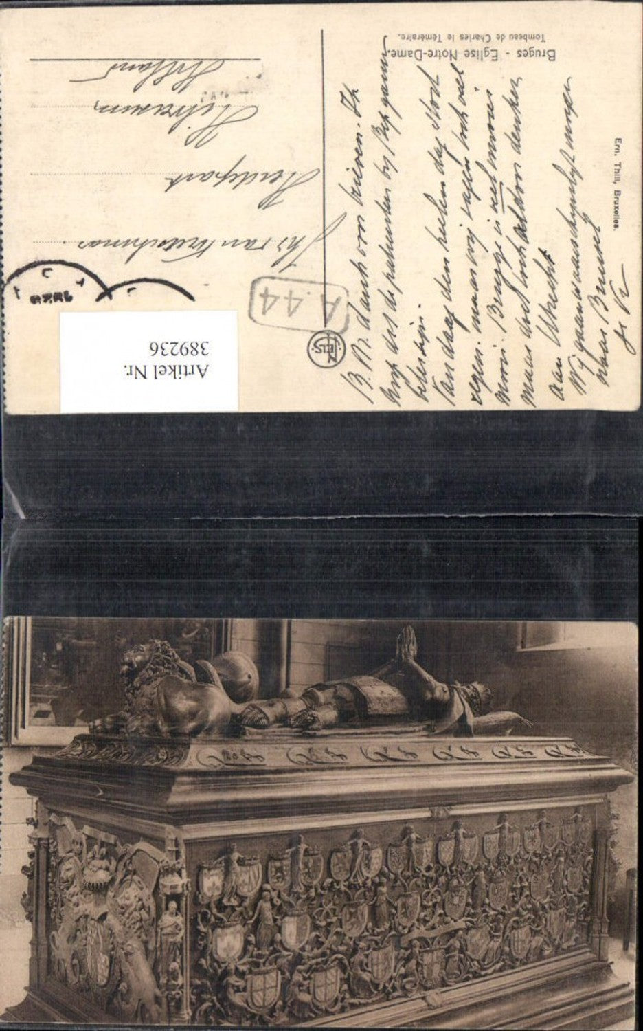 389236,Monument Bruges Eglise Notre Dame Tombeau de Charles le Temeraire Grab