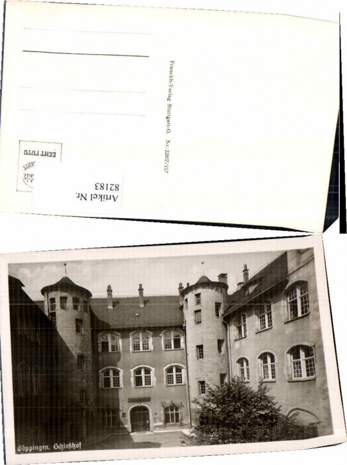 82183,Göppingen Schlosshof 1935