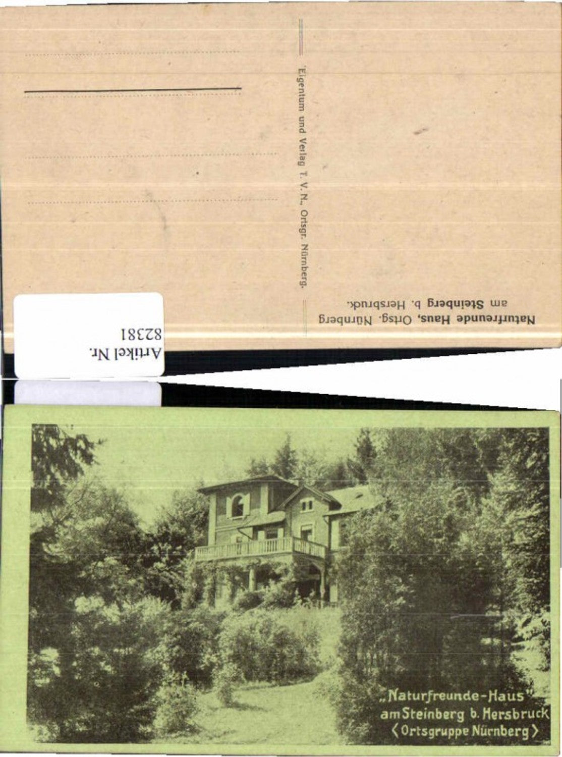 82381,Naturfreundehaus Steinberg b. Hersbruck