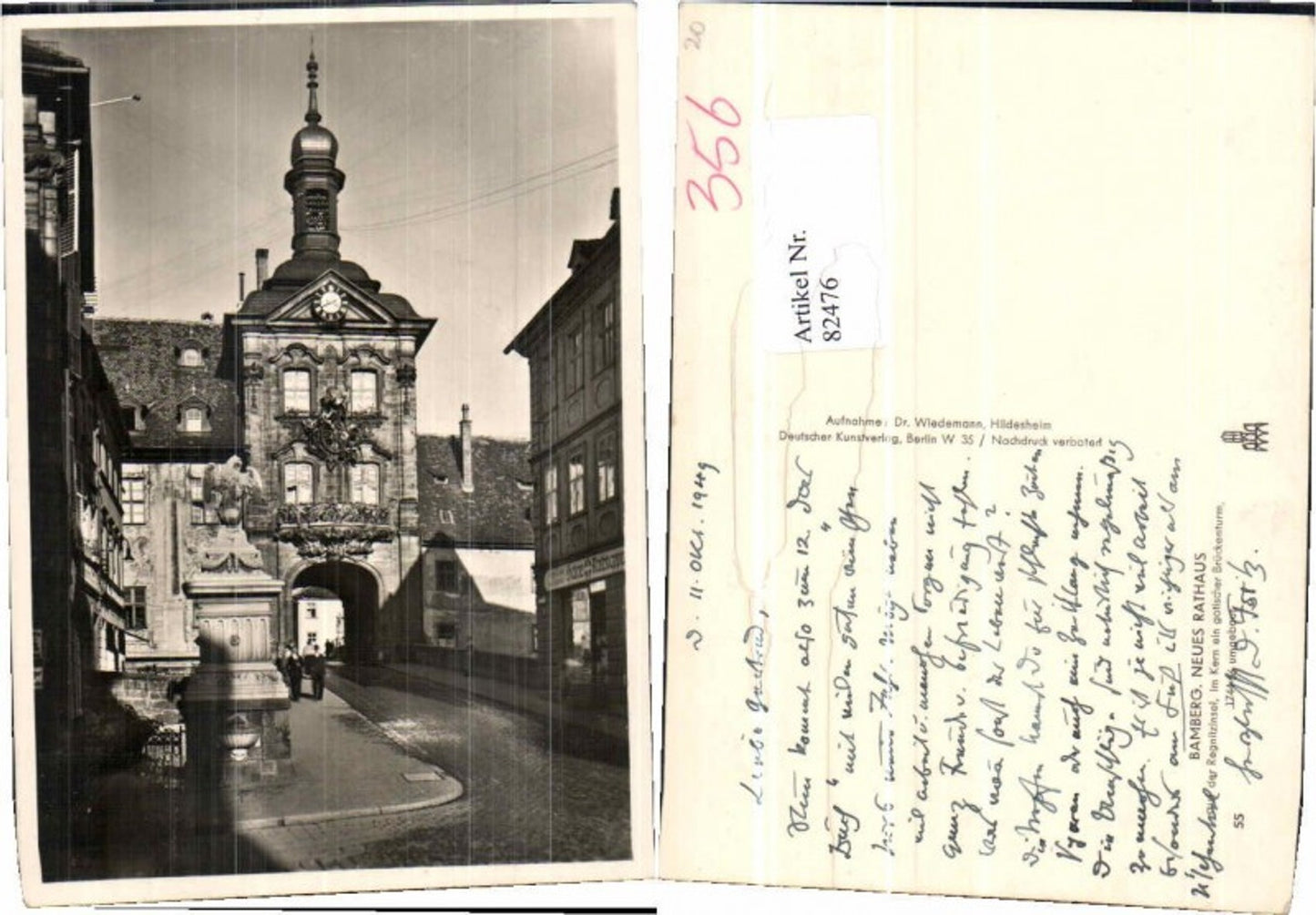 82476, Bamberg New Town Hall
