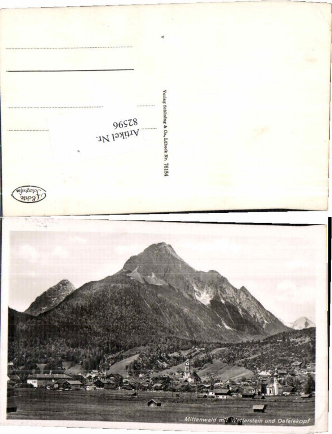 82596,Mittenwald m. Wetterstein