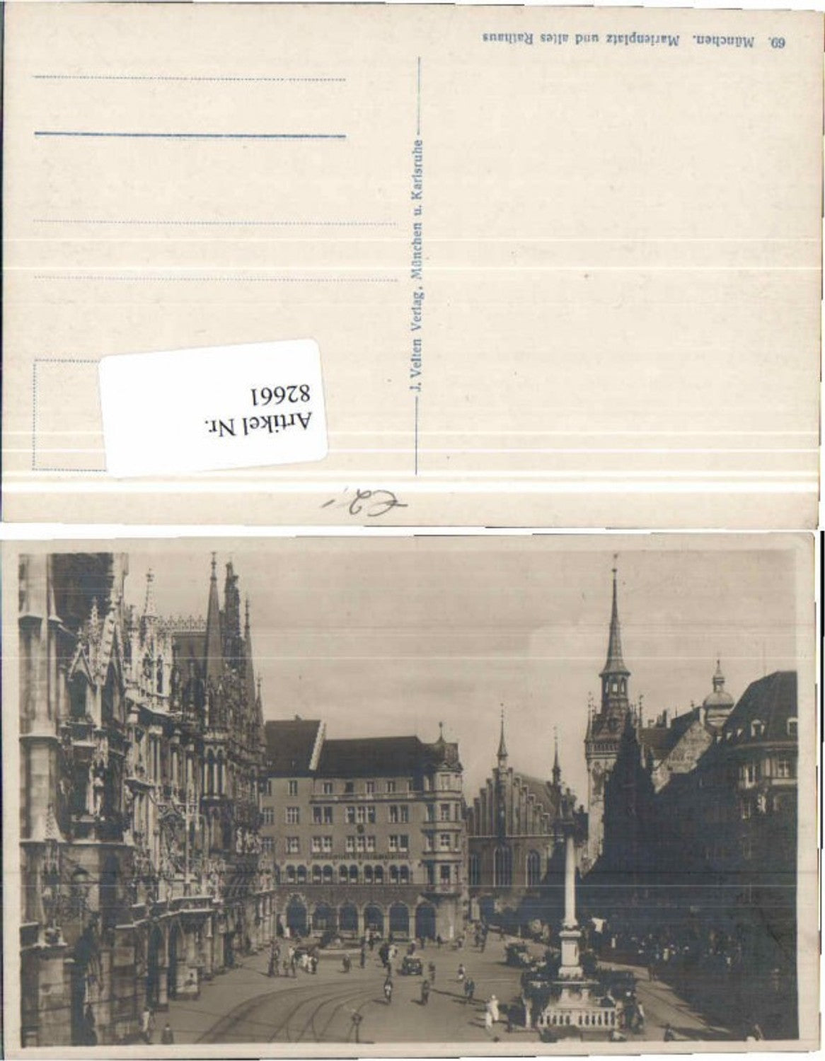82661,FotoAK München Marienplatz Rathaus