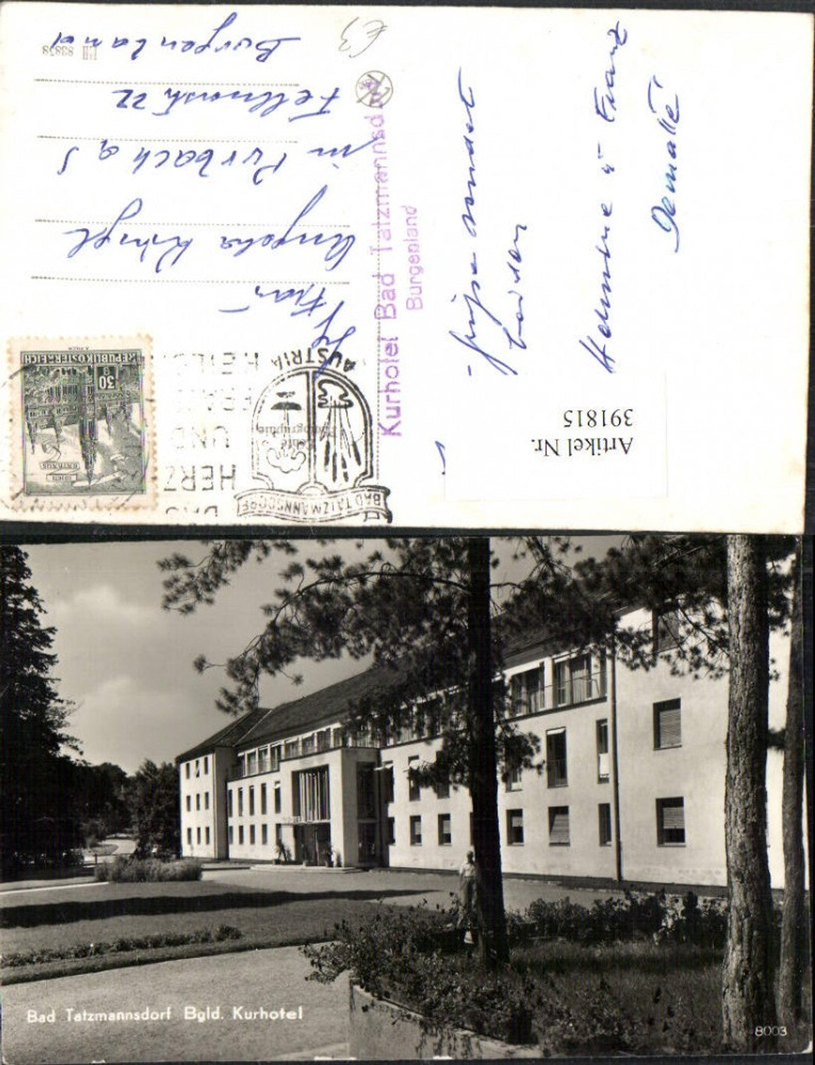 391815,Bad Tatzmannsdorf Kurhotel