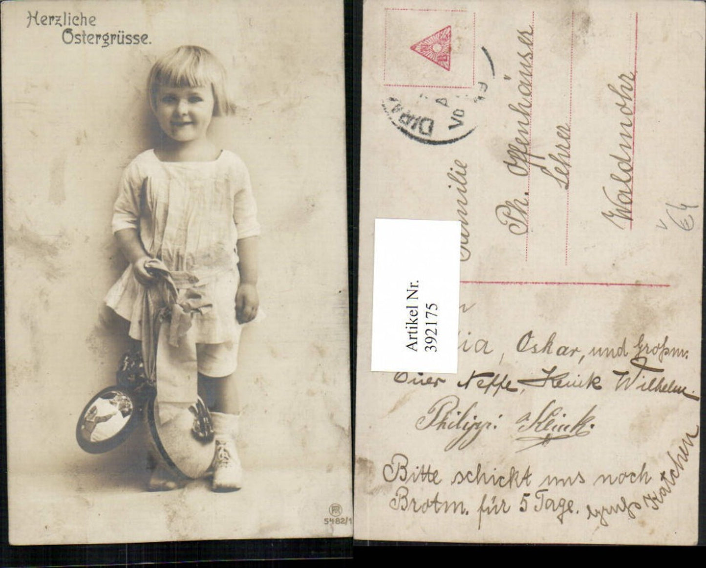 392175,Ostern Kind Ostereier Eier pub RPH 5482/1
