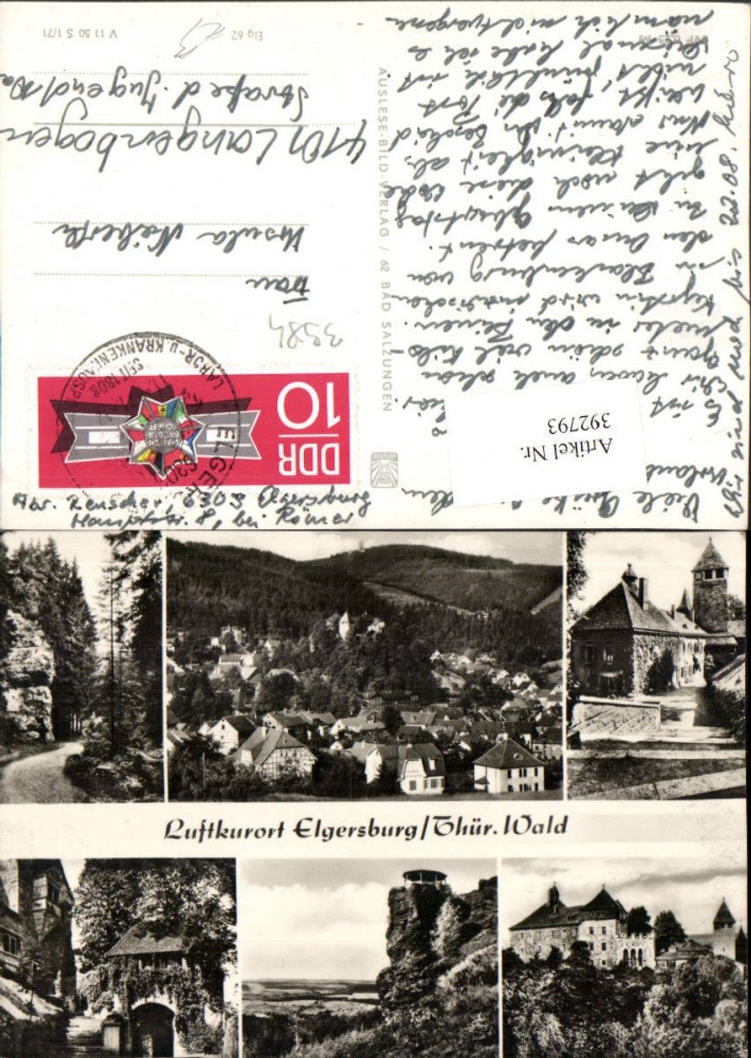 392793, Elgersburg Castle - Total View - Multi-Image Map