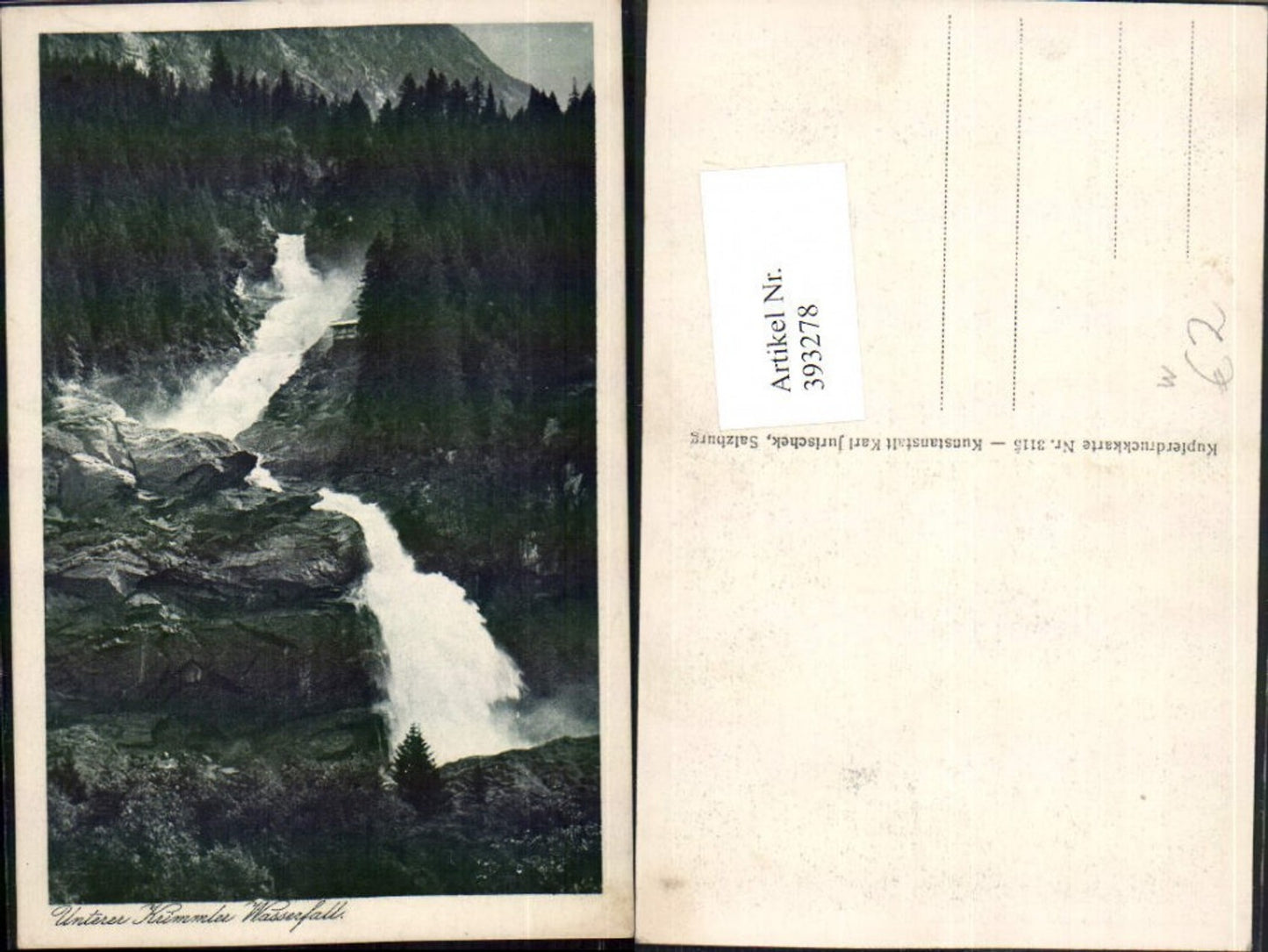 393278,Unterer Krimmler Wasserfall b. Krimml