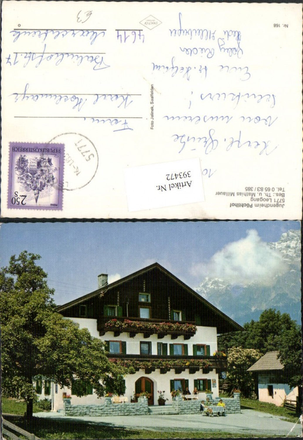 393472,Leogang Jugendheim Pöchtlhof