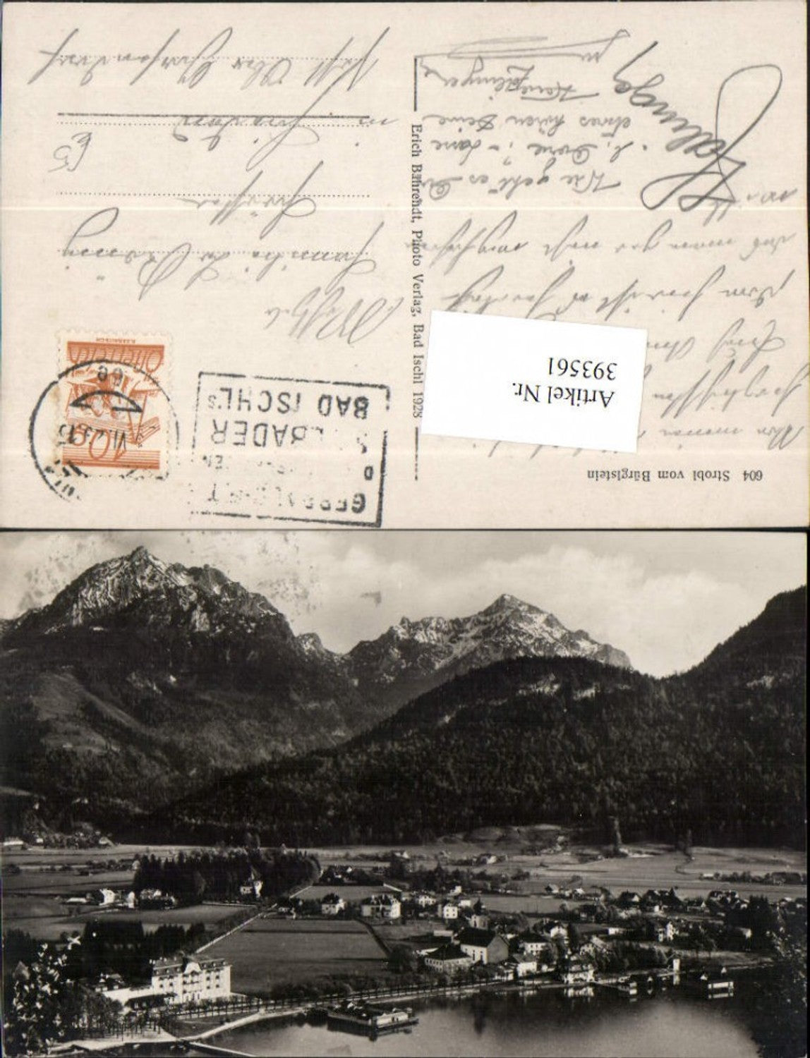 393561, Strobl Totale from the Bürglstein mountain scenery