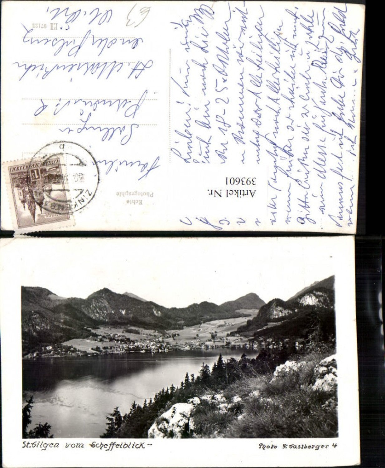 393601, St. Gilgen, panoramic view from Scheffelblick, mountain scenery, photo Gastberger 4