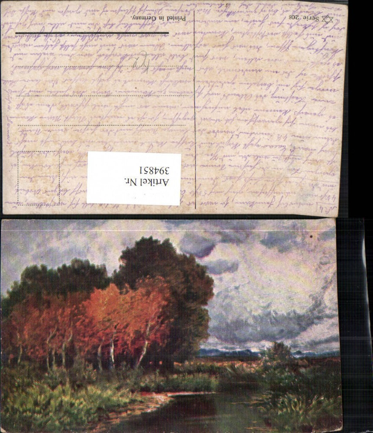 394851, Artist AK Landscape River Trees