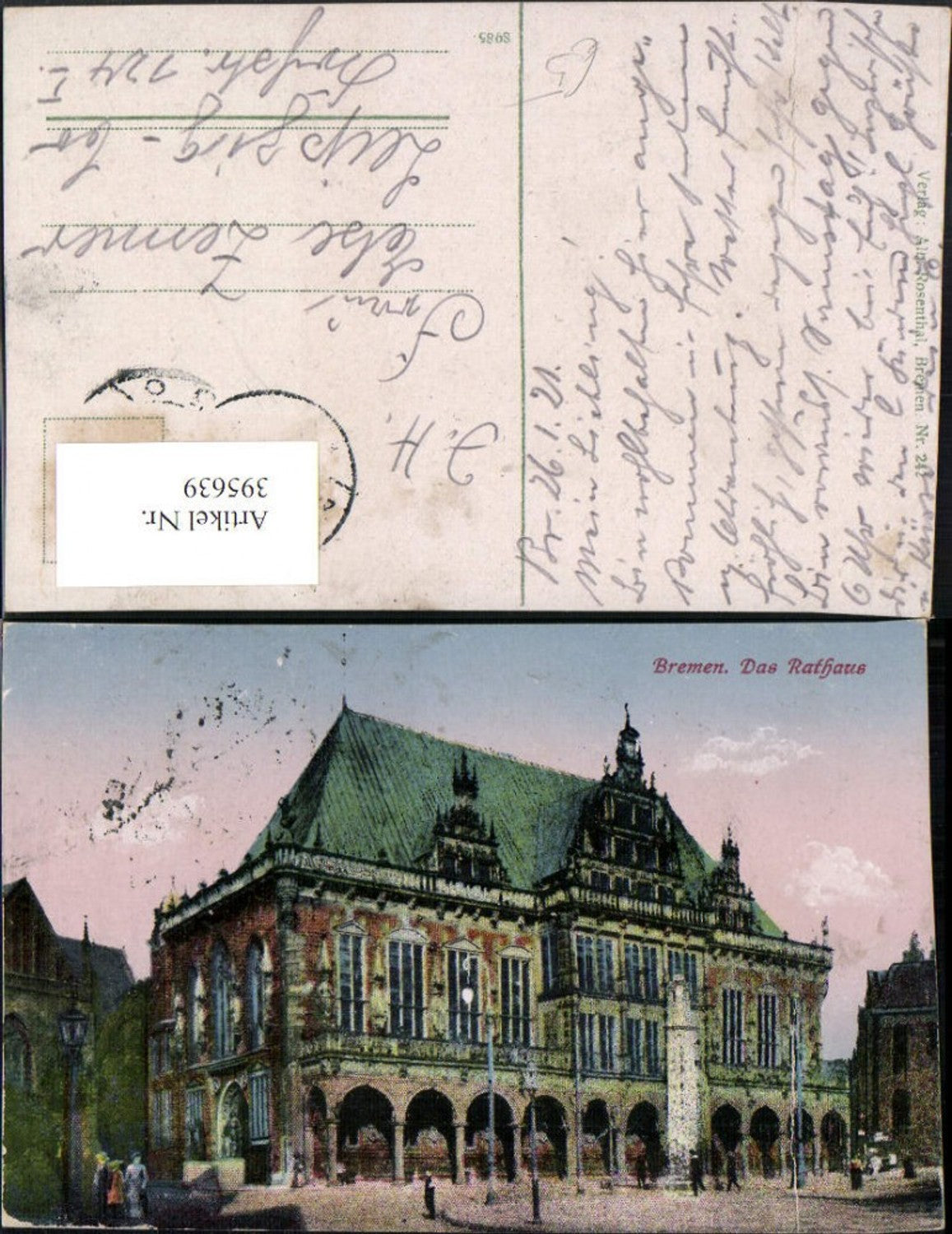 395639, Bremen The Town Hall Building
