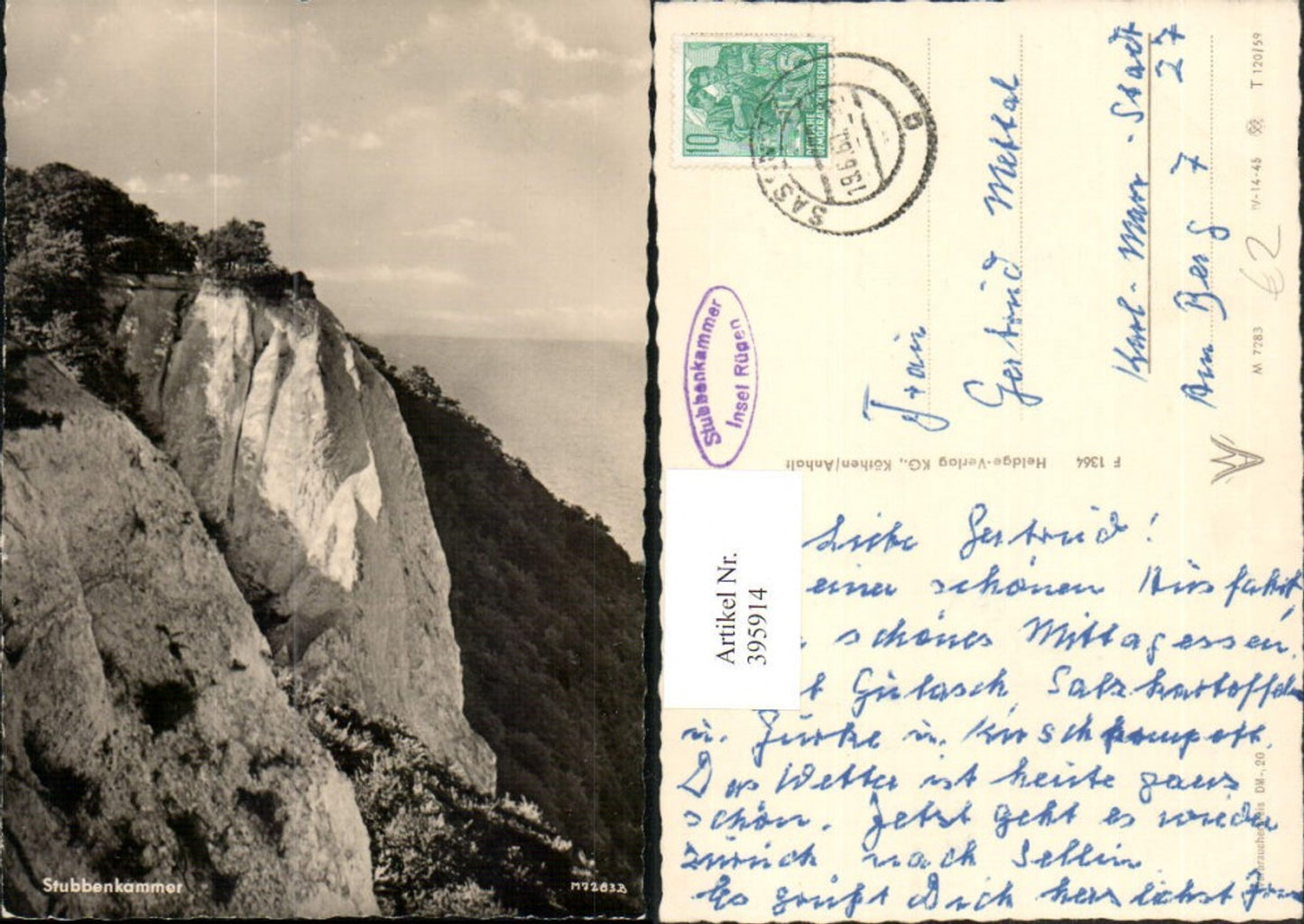 395914,Insel Rügen Stubbenkammer Klippe Felsen