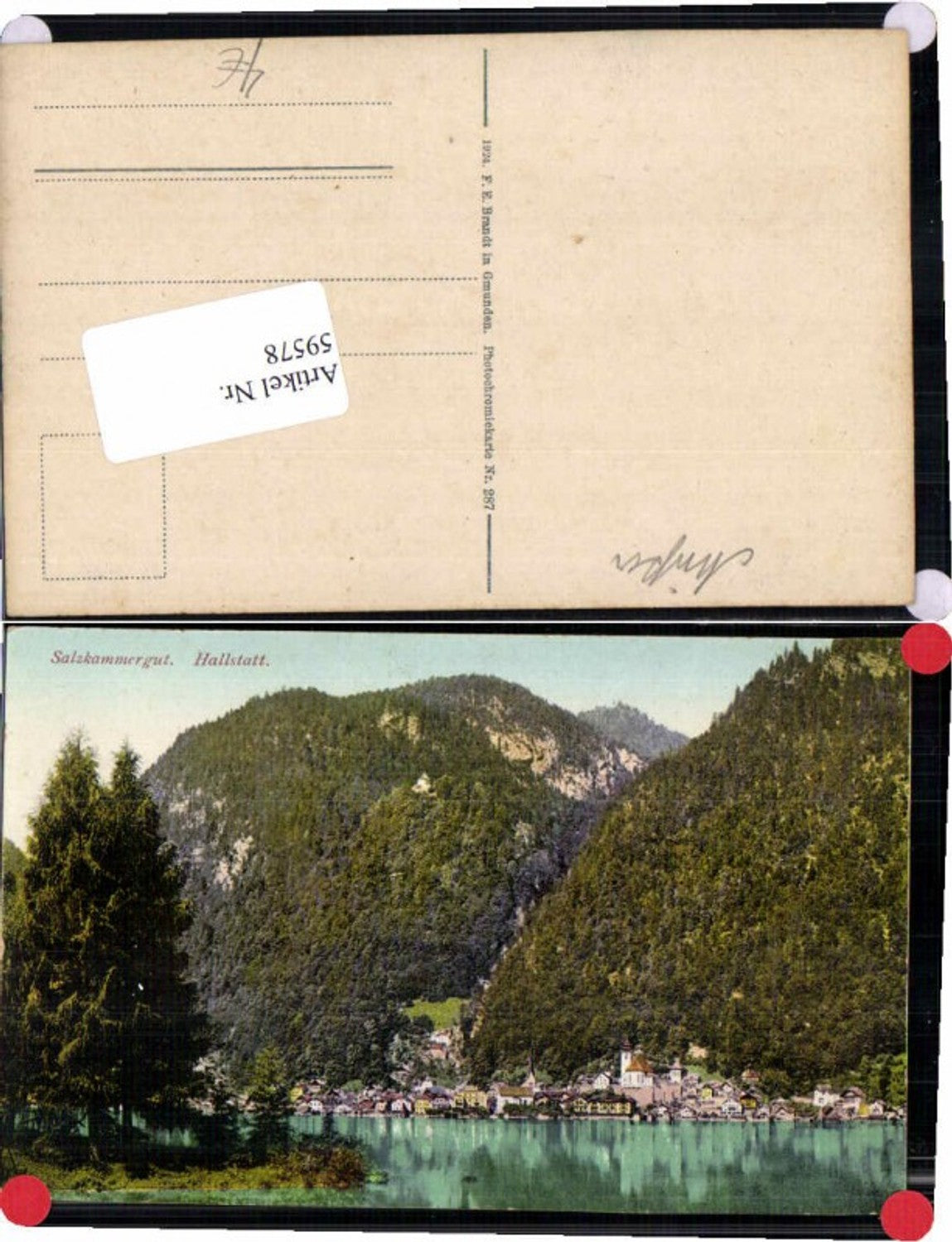 59578, Hallstatt Great route to the town of Brandt 287