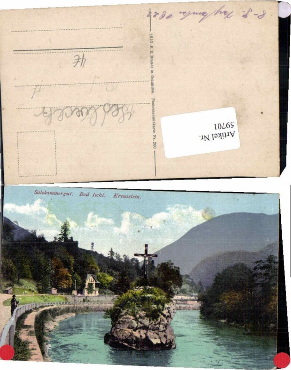 59701, Bad Ischl Kreuzstein Brandt 200
