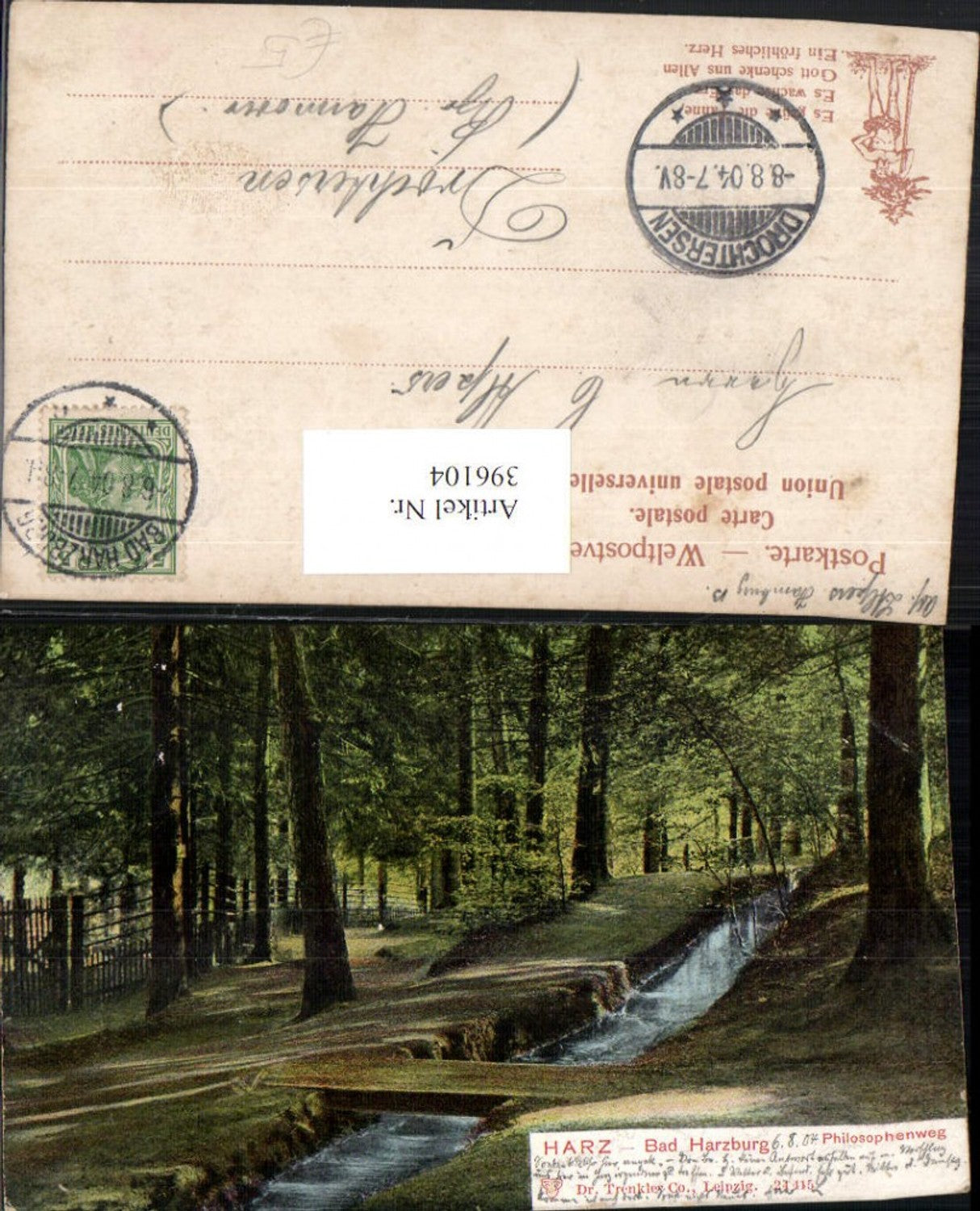 396104,Bad Harzburg Philosophenweg pub Trenkler Co 24415