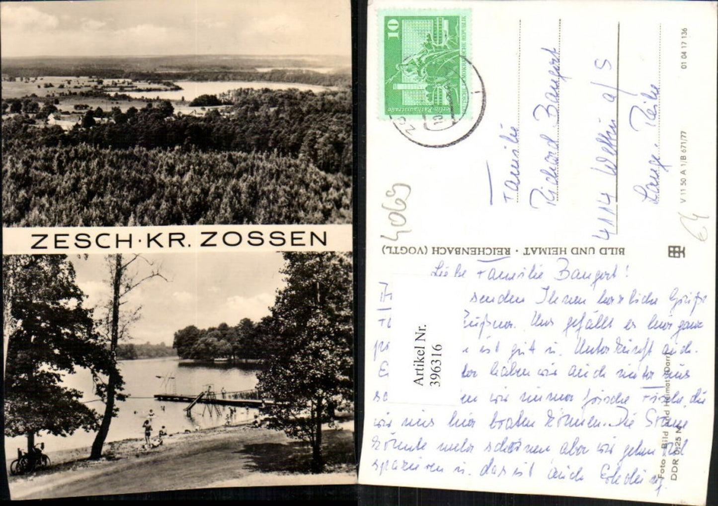 396316, Zesch near Zossen beach resort multi-view map