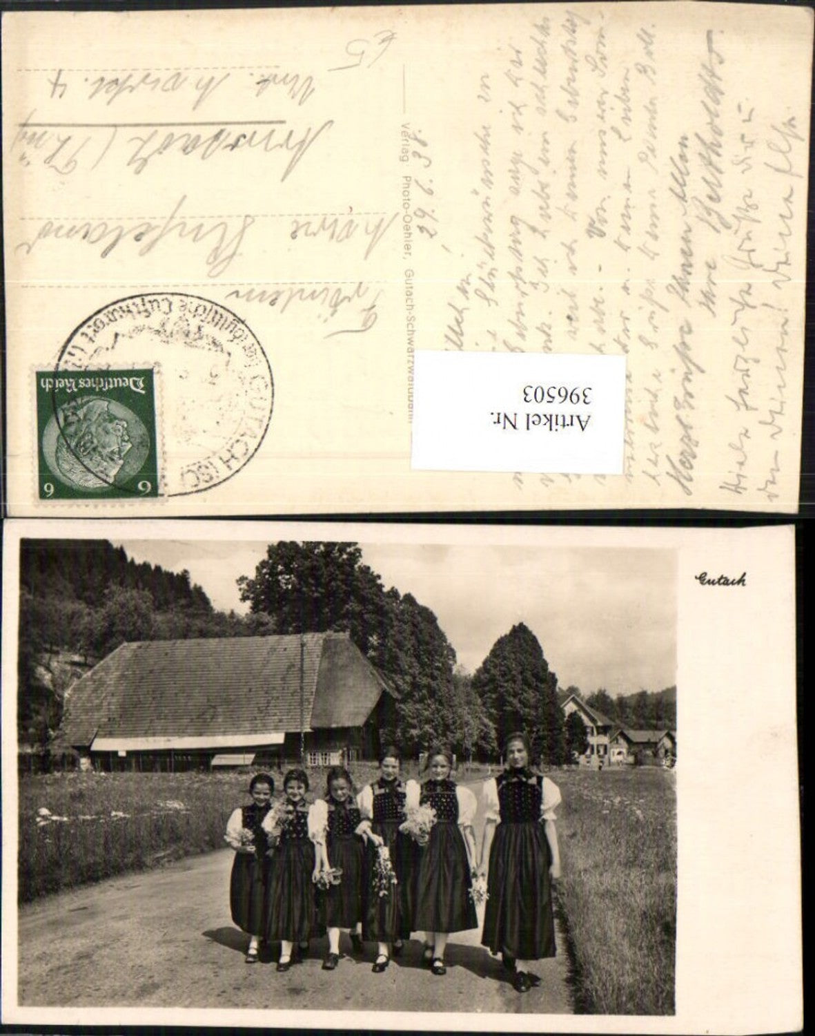 396503,Gutau Kinder Mädchen in Tracht