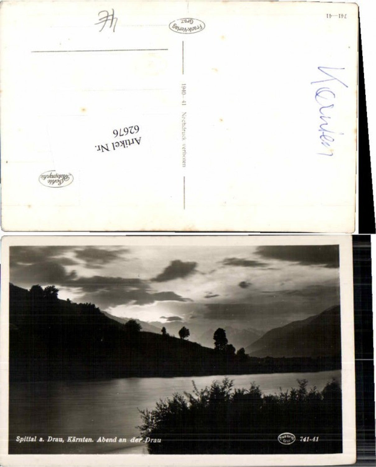 62676,Spittal a.d. Drau Abend a.d. Drau