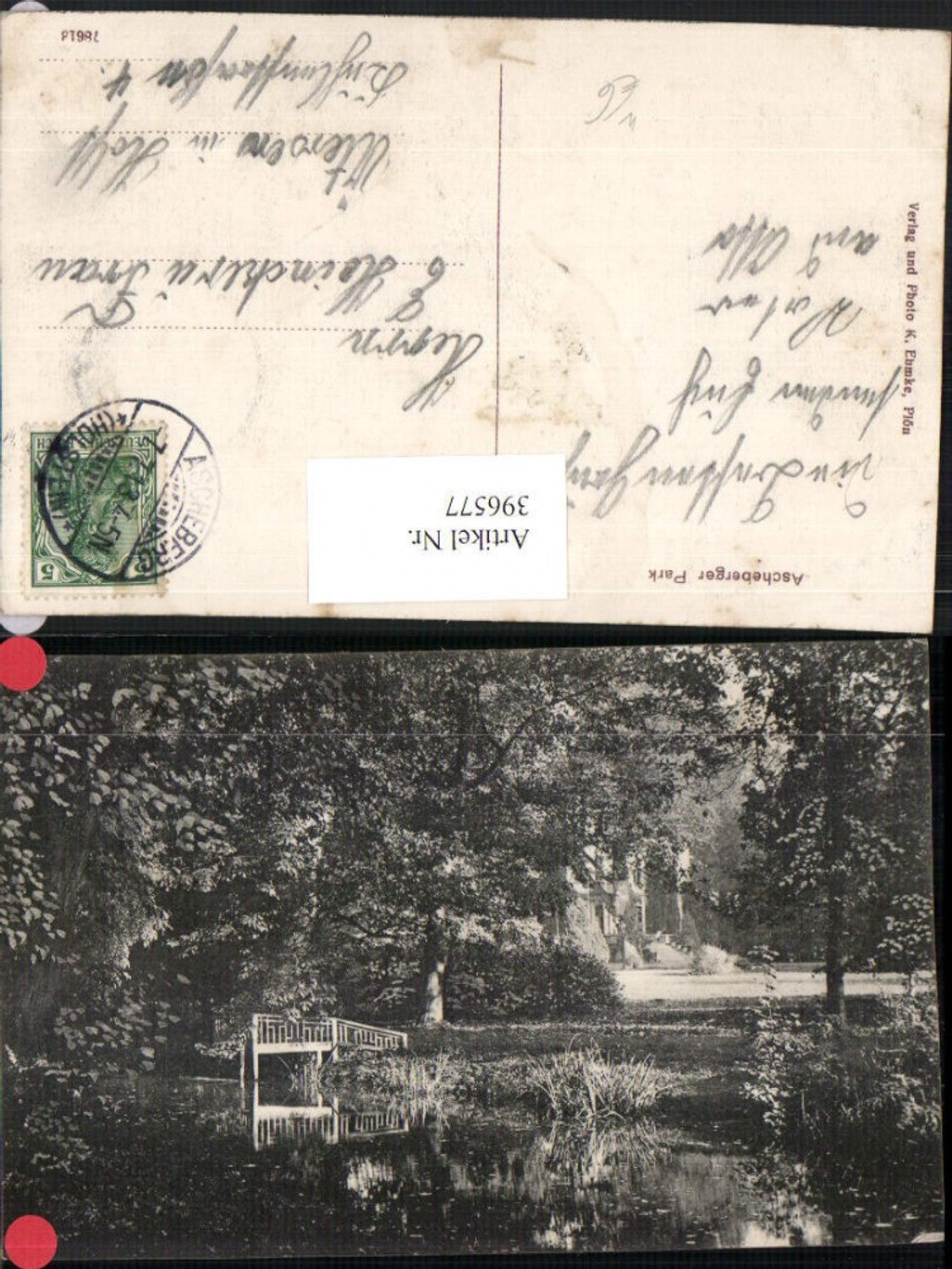 396577,Ascheberg Ascheberger Park Teich