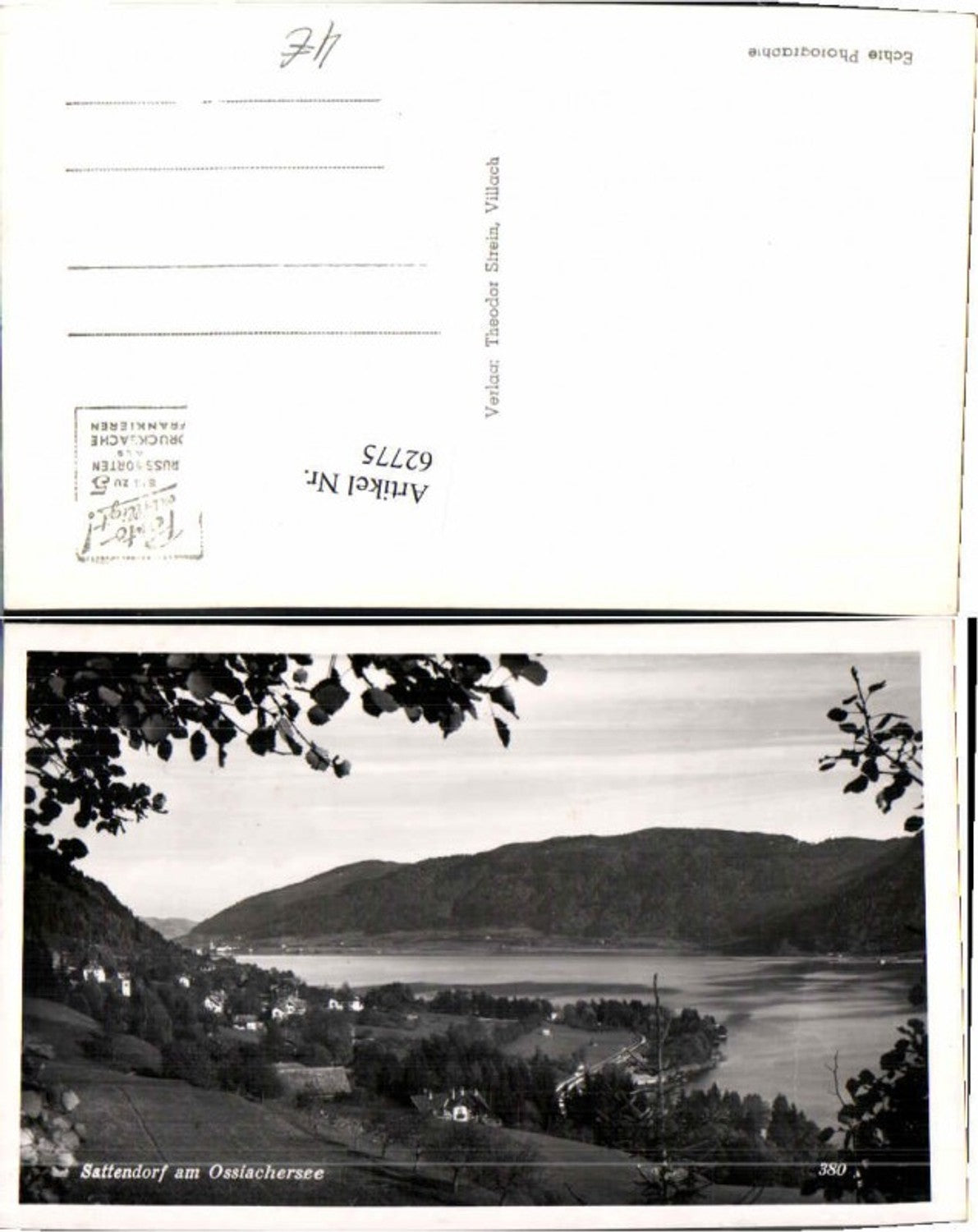 62775,Sattendorf am Ossiachersee