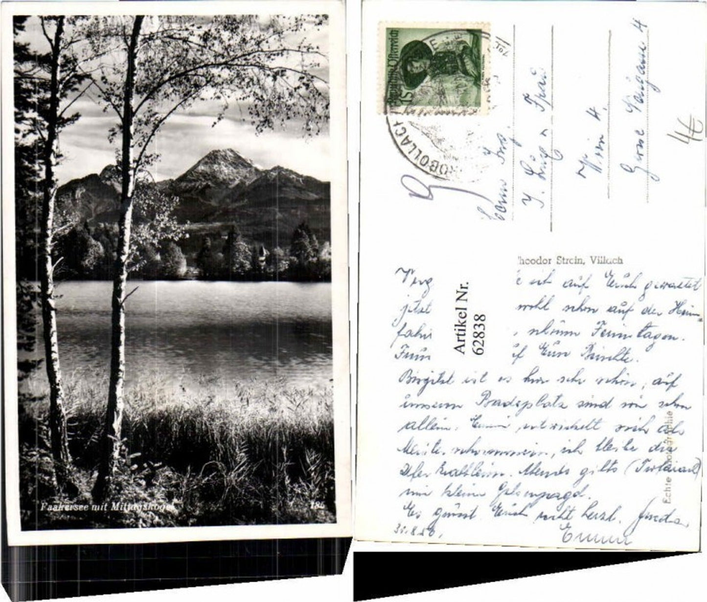 62838,Faakersee Faak bei Villach