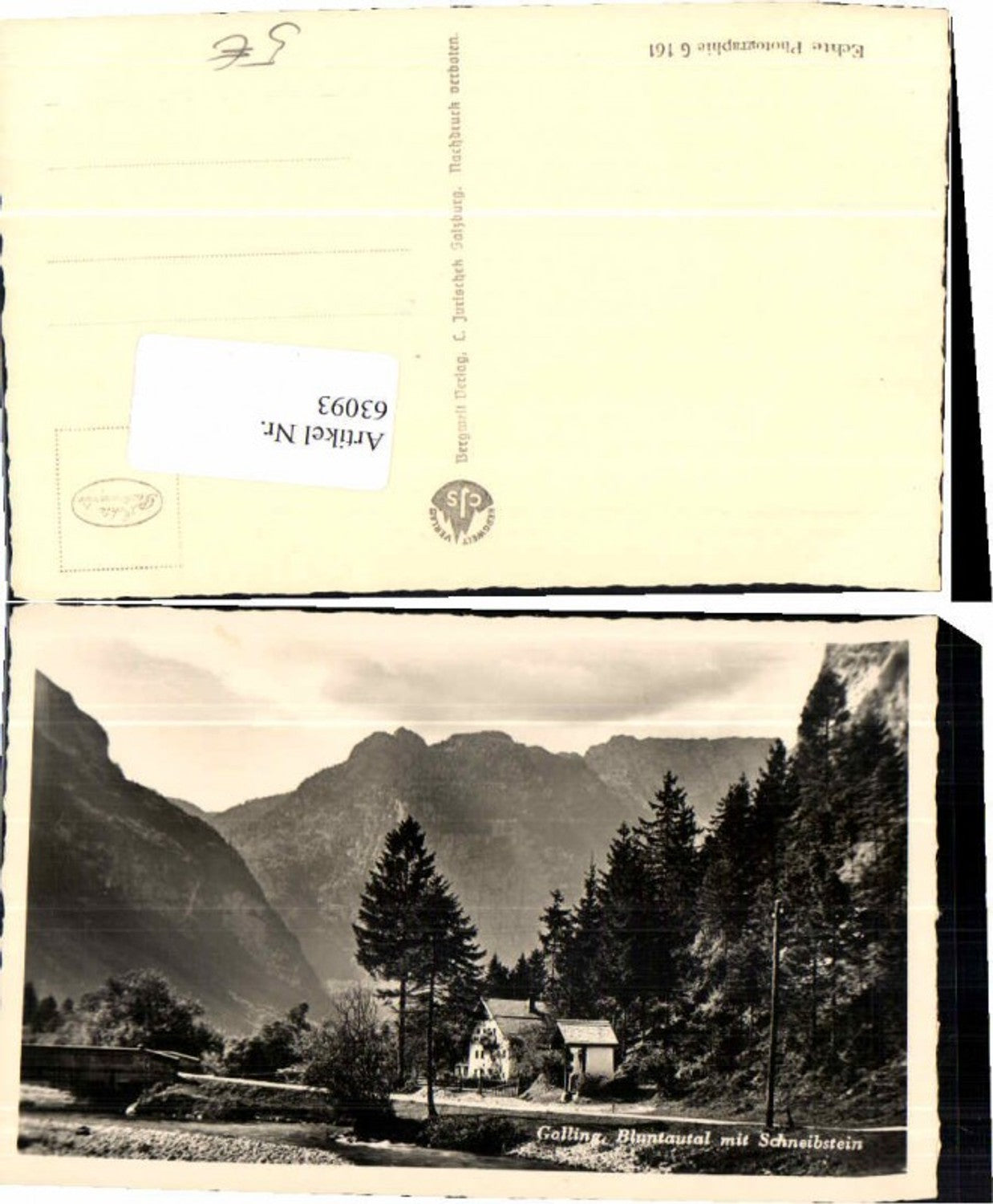 63093,Golling Bluntautal Partie 1930