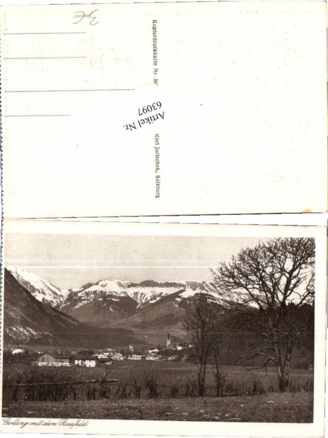 63097,Golling m. Rossfeld 1925