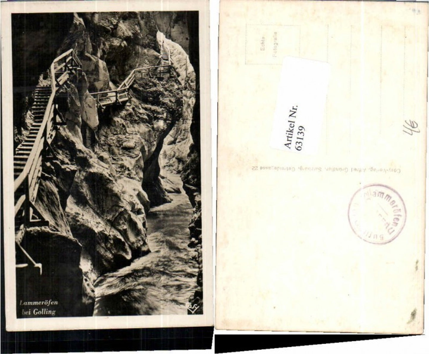 63139,Lammeröfen b. Golling