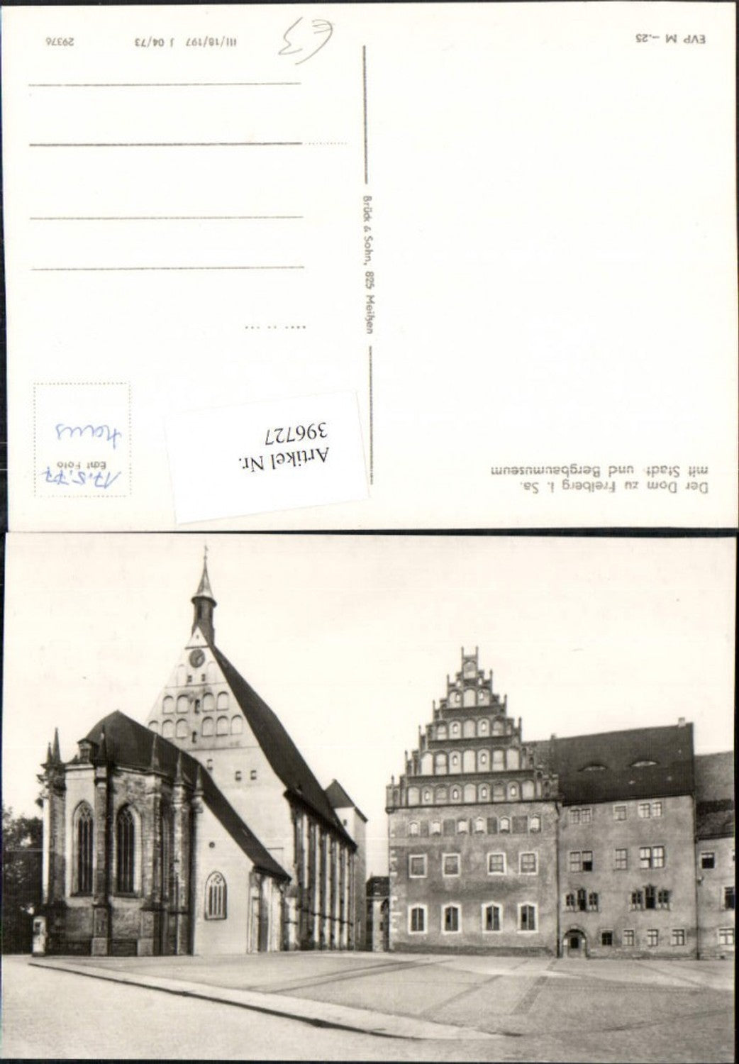 396727,Freiberg Dom Kirche m. Bergbaumuseum