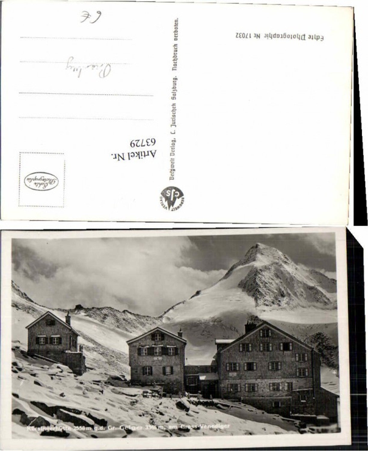 63729,Kürsingerhütte b. Bramberg Neukirchen