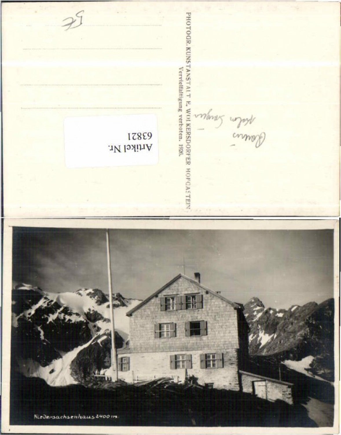 63821,Niedersachsenhaus Kolm Saigurn Rauris