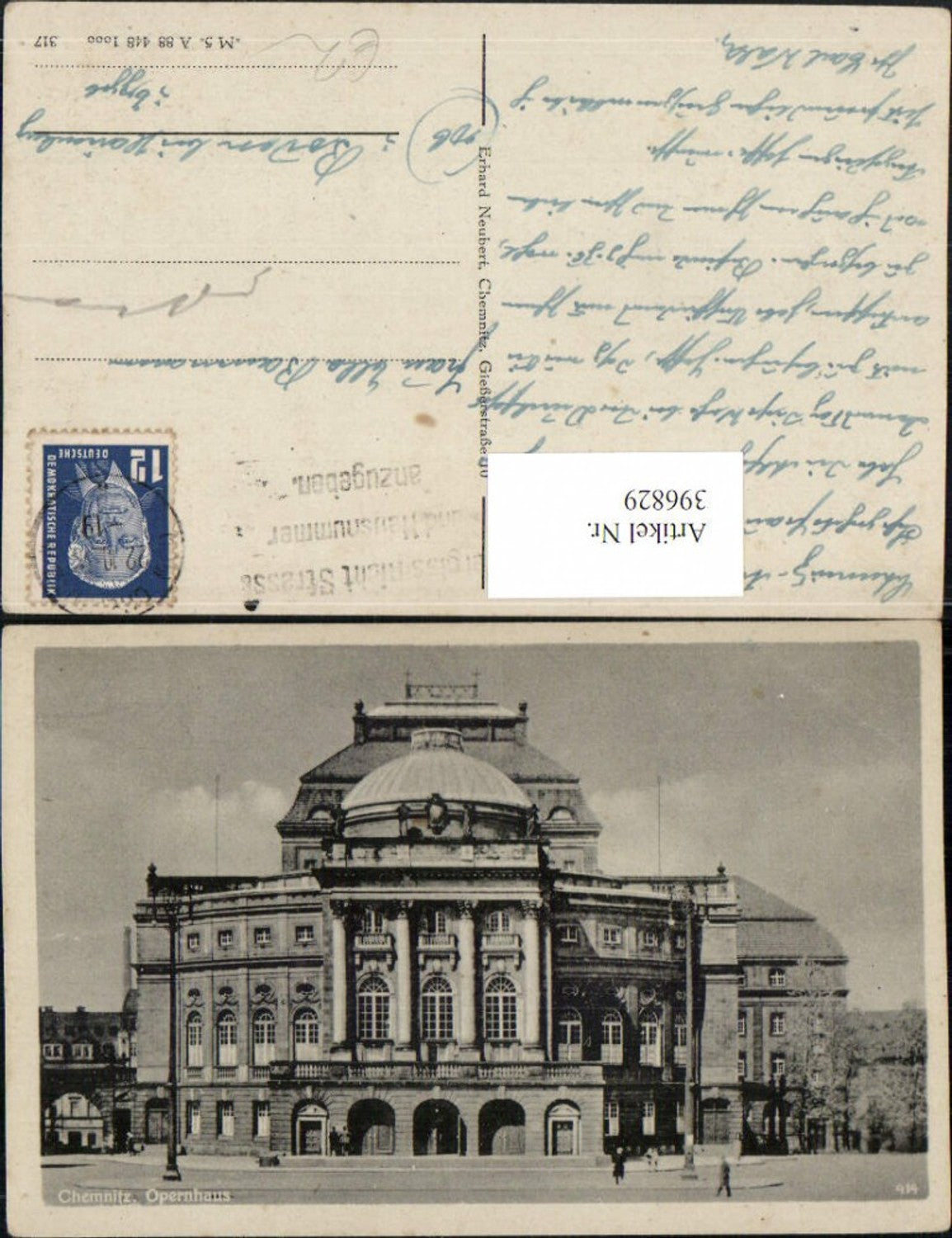 396829, Chemnitz Opera House Opera Building