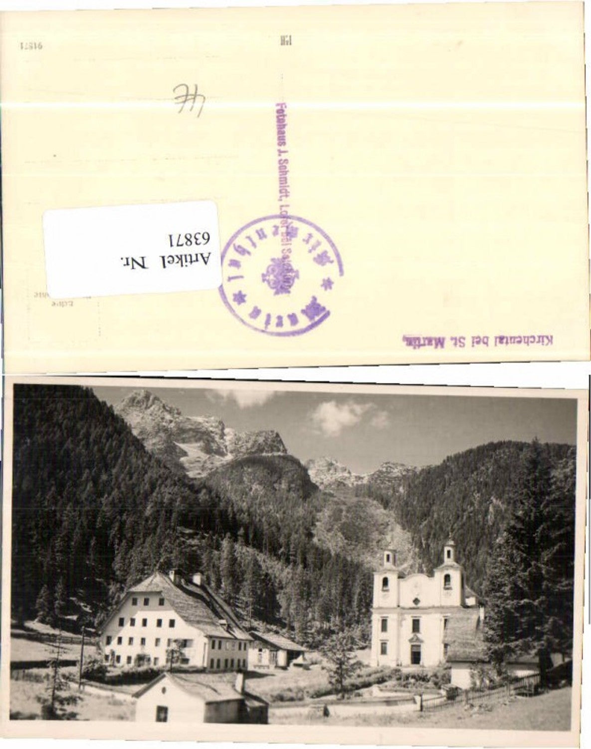 63871,FotoAK Kirchental b. Lofer St Martin
