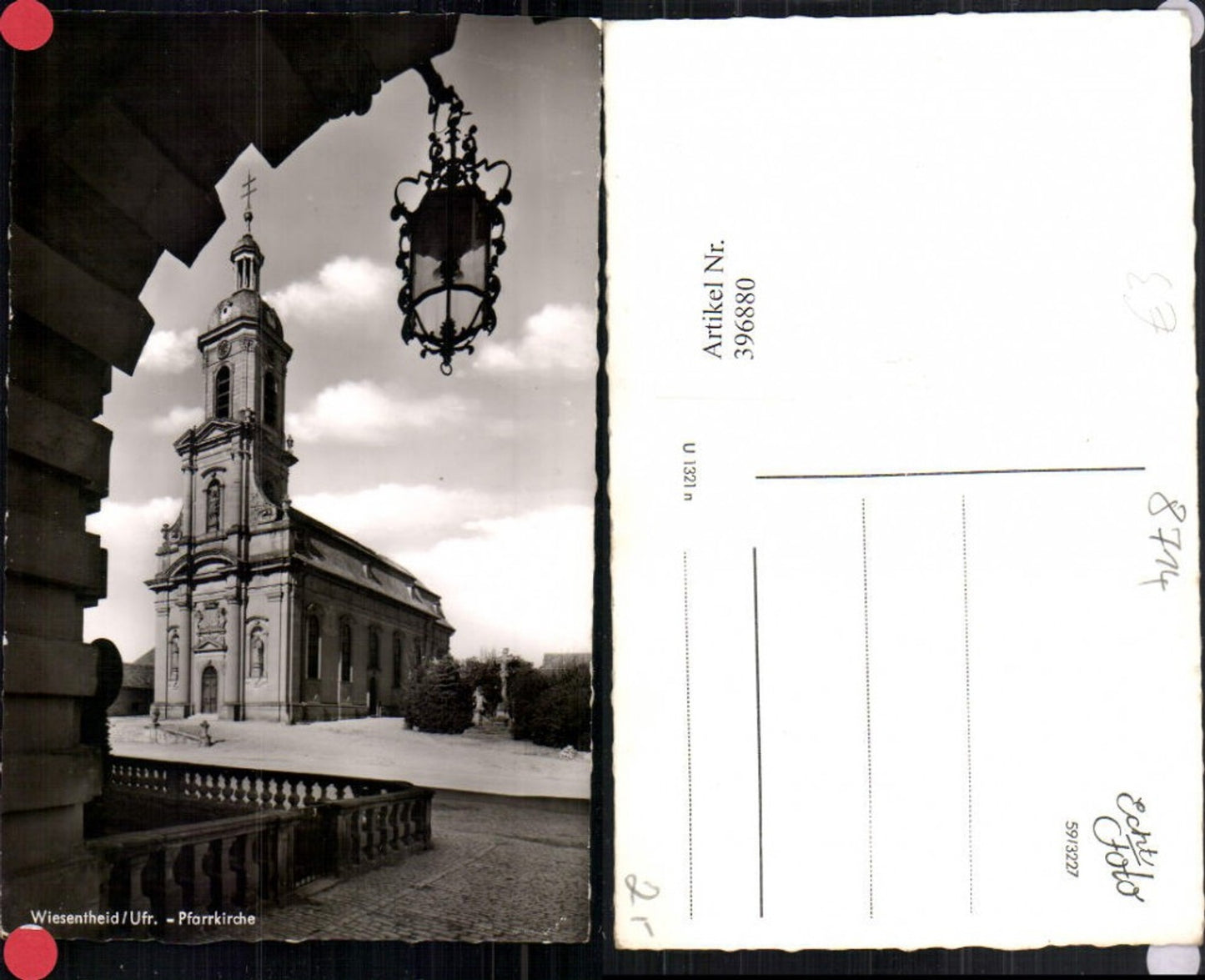 396880,Wiesentheid Pfarrkirche Kirche