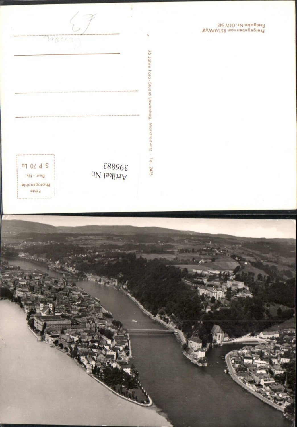 396883, Passau Aerial view