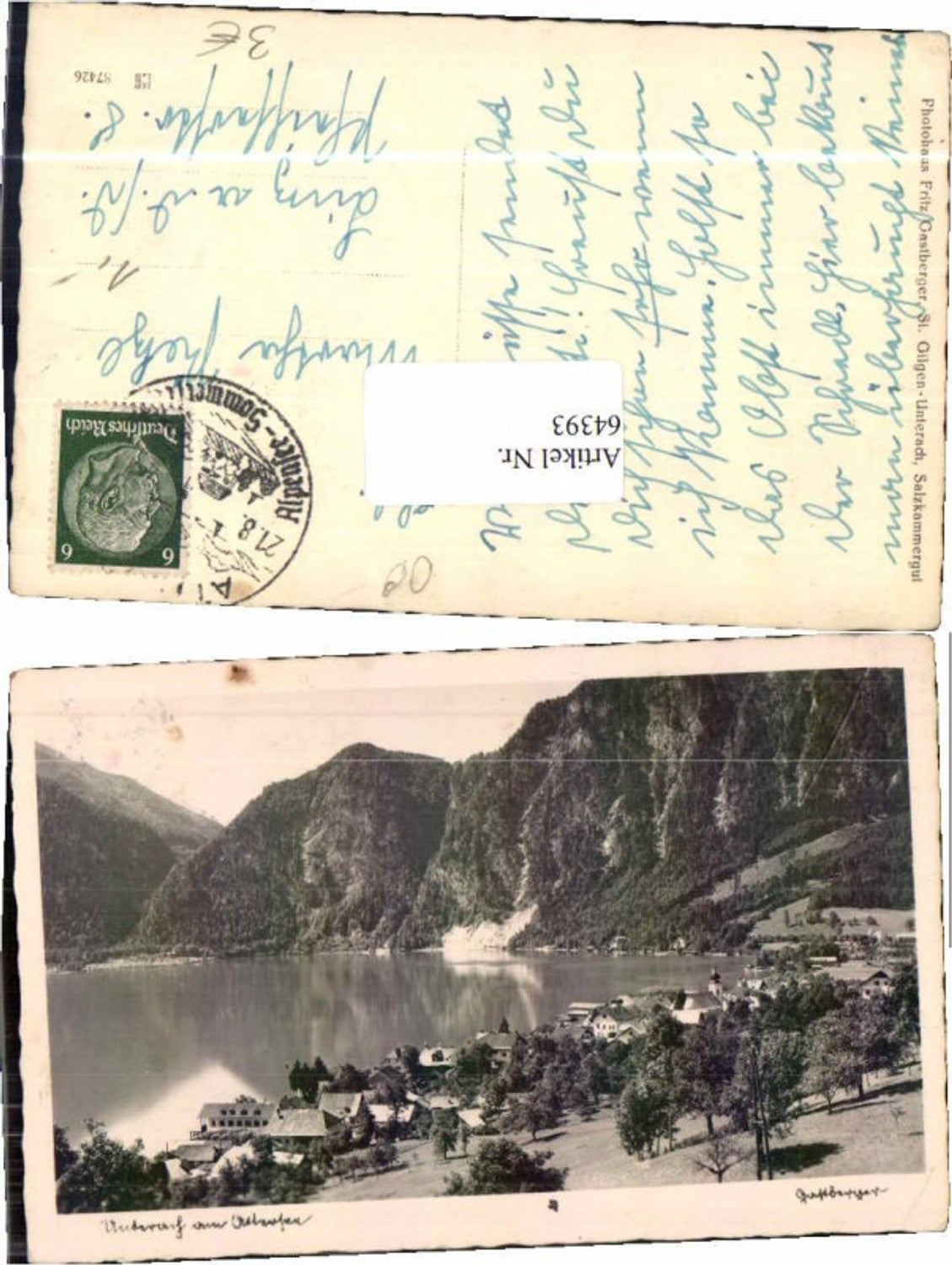 64393,Unterach am Attersee pub Gastberger