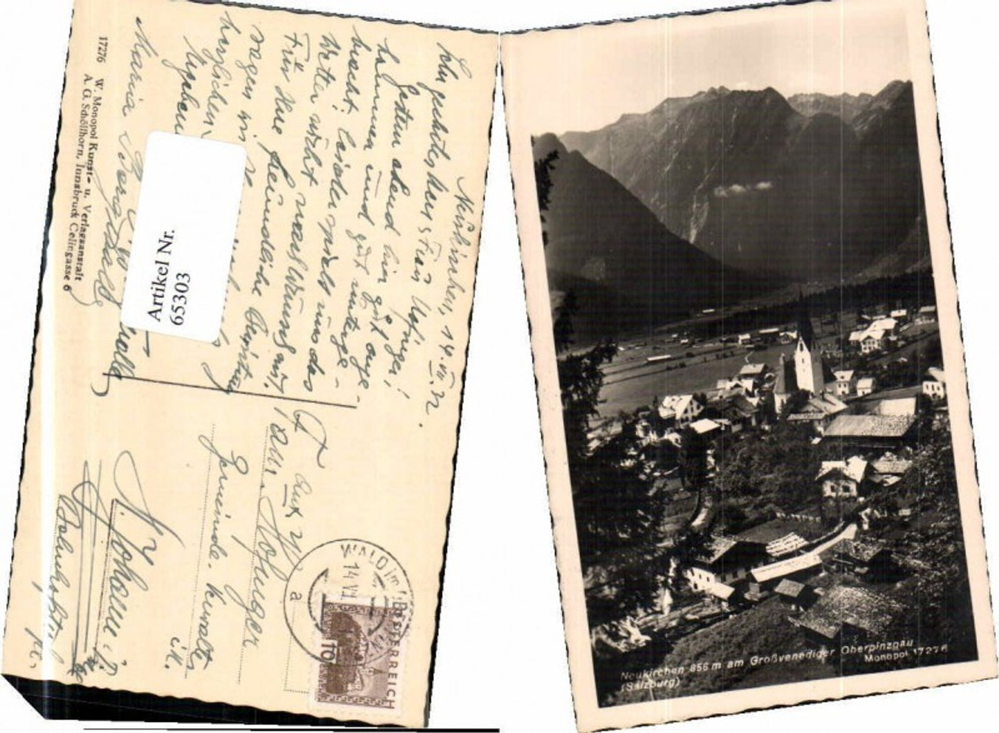 65303,Neukirchen am Großvenediger 1935