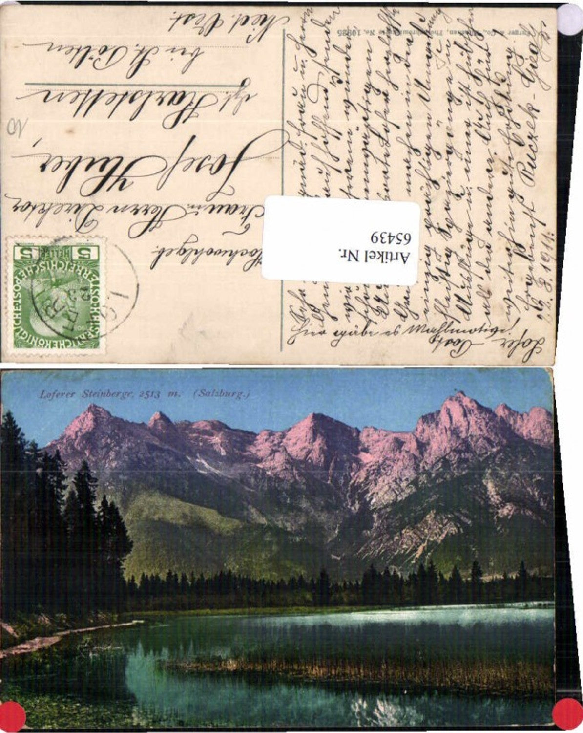 65439,Lofer Umgebung Unken See Purger Co 10925