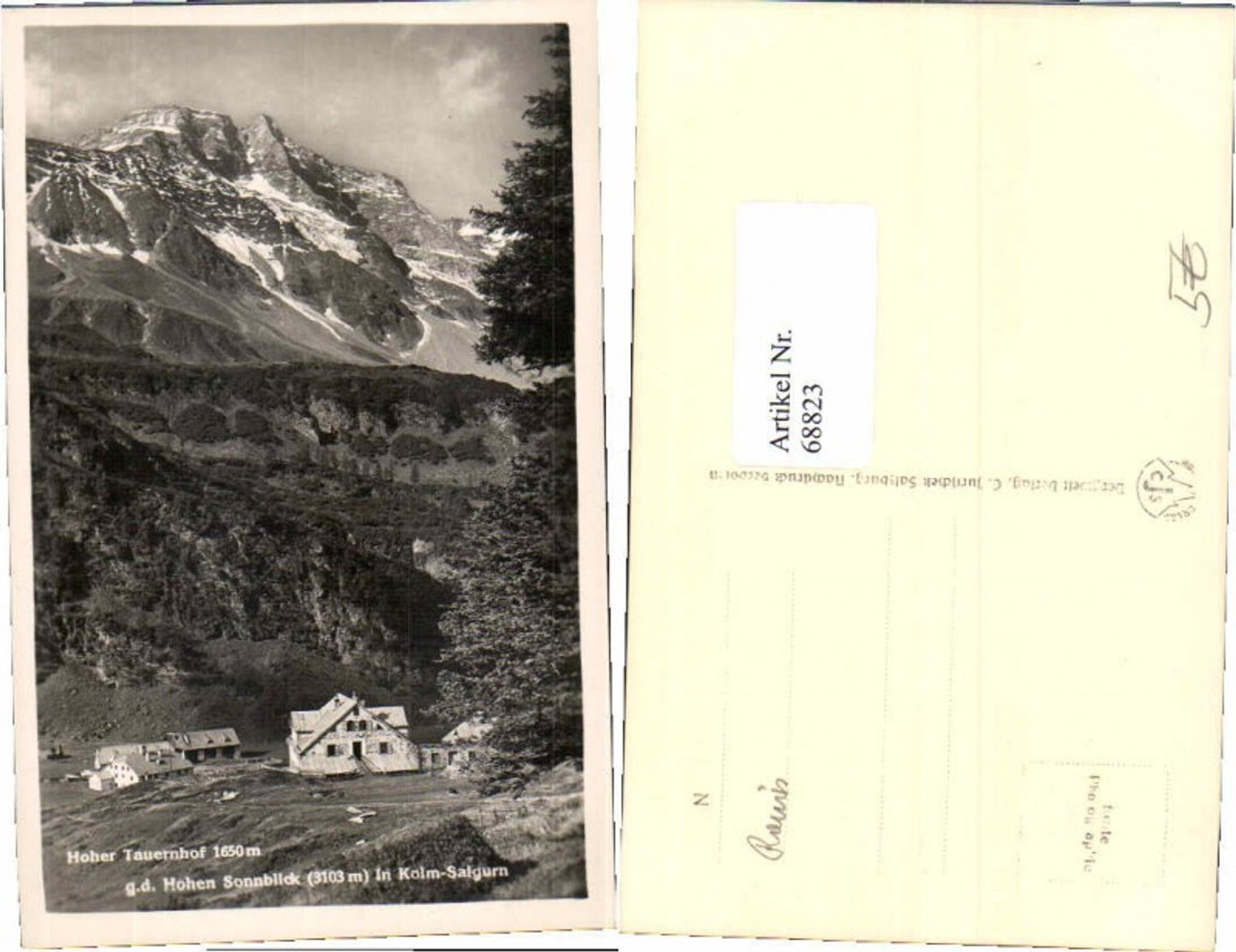 68823,Hotel Tauernhof Kolm Saigurn Rauris